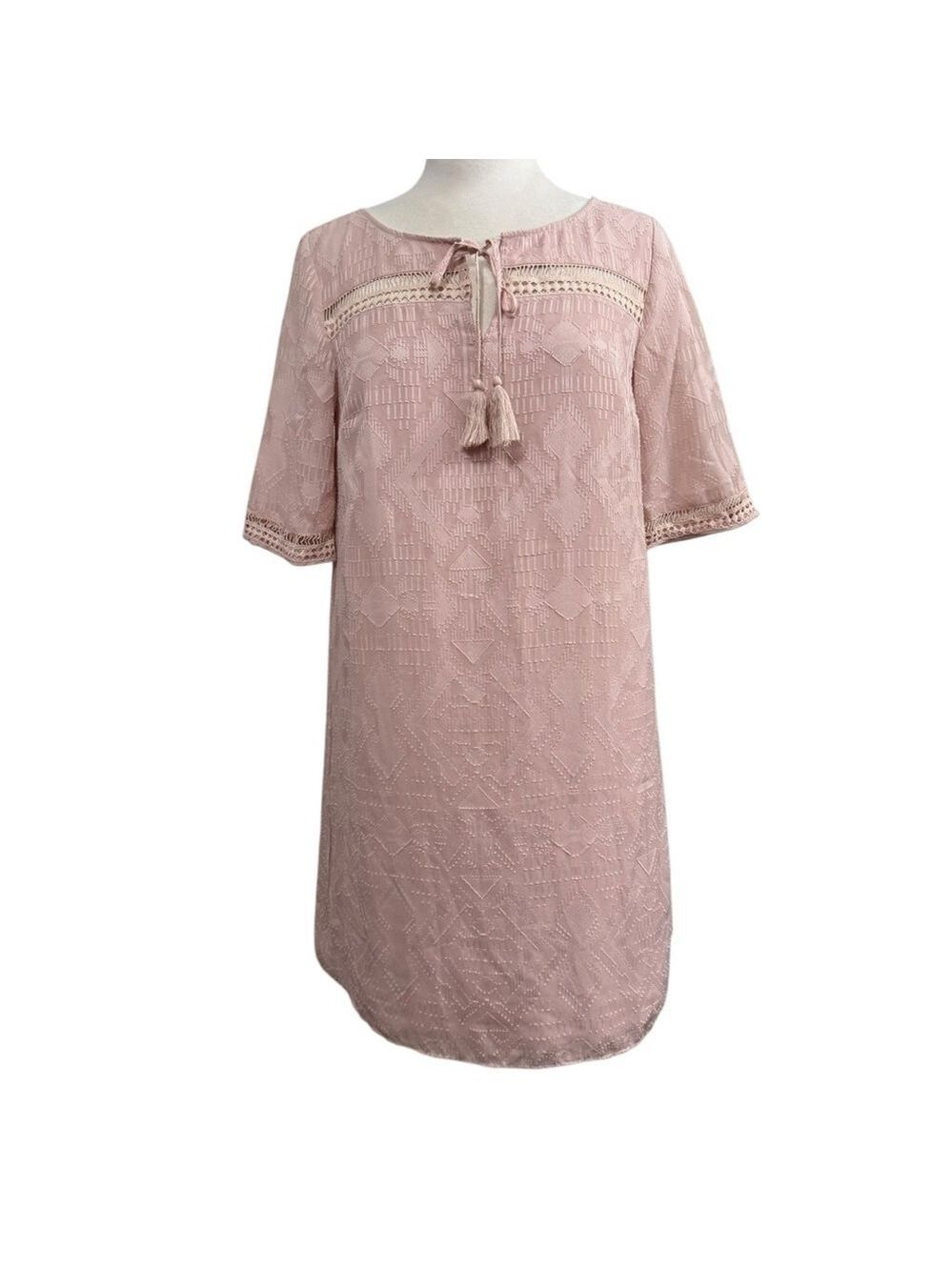 Women's LOFT Pink Dress, Size S